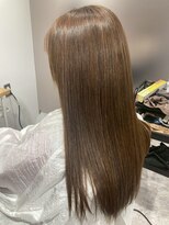 ヌーヌー 鶴ケ峰(nuu nuu)&nbsp;ゆうじオリジナルオーガニックカラー×シルクTRでサラサラ艶髪