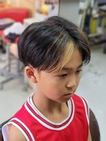 カットハウス パセリ&nbsp;お洒落キッズ☆ツーブロック☆        <理容室>/メンズ/バーバー