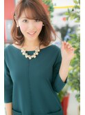 重なる柔らか質感。憧れ☆☆ふわミディー