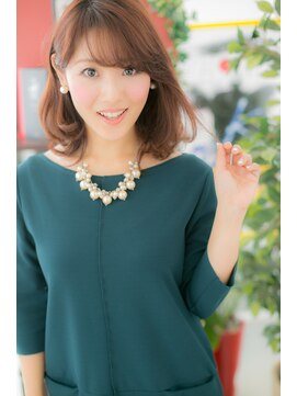 コワファースト 本厚木店(COIFF1RST) 重なる柔らか質感。憧れ☆☆ふわミディー