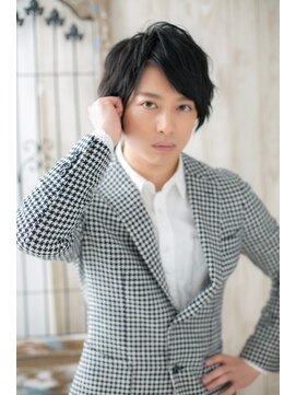 グルーミングサロン バーバー キャッスル 北浦和西口(Grooming salon Barber Castle) オシャレ黒髪ウェーブl