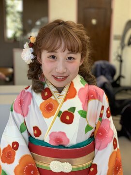 ウィット アンド ラファム Wit &La Famme おさげをクルリンパのアレンジで。