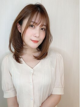 アンティル(until)の写真/【人気No1☆シルキーストレート】高温アイロン不使用でダメージレス！自然で柔らかい手触りのストレートに