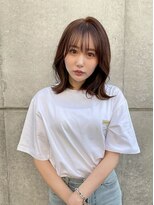 ロム(Rom.)&nbsp;レイヤーボブくびれミディ☆シースルーバング