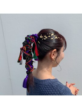 美容室 アイディー i-dee 個性派ヘアセット