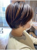 ショートボブスタイル