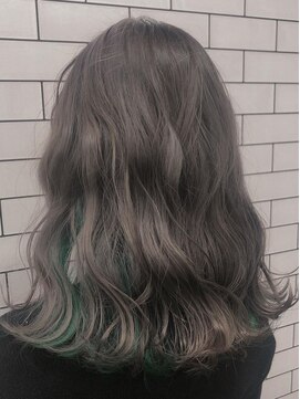 アルビア(ULBEA) 【ULBEA】グリーンインナーカラー