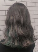 【ULBEA】グリーンインナーカラー