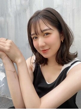 ビーワールド(B WORLD) 大人気イヤリングカラー【藤枝/髪質改善/デザインカラー】