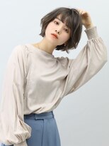 ソシエ 生駒店&nbsp;透明感/アッシュカラー/外ハネボブ
