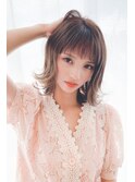可愛い外ハネミディアム♪