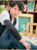 ビジネスでも◎ツーブロックくせ毛ショートc5北浦和20代30代40代
