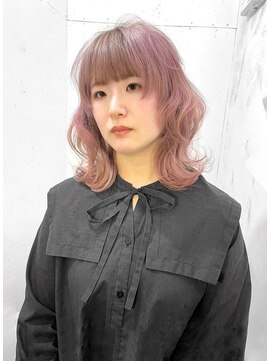 ノック(nook) pink × beige