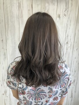 エモート(EMOTE) レイヤーロング/シルバーミルクベージュ