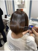 【吉祥寺lic/近藤】癖毛ボブも艶髪ボブに髪質改善