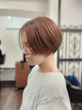 アリ 葛西店(ALi) オレンジブラウン 葛西髪質改善|葛西縮毛矯正|葛西白髪ぼかし