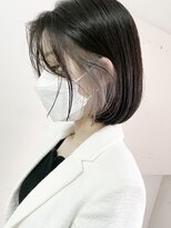 ヒビヲ(HIBIO)&nbsp;インナーカラーベージュイヤリングカラーハイトーンカラー横浜