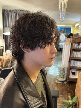 ゆとり炉の樹 のぐ男 マッシュウルフ