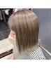 3回目のご来店まで使える》極細ハイライトカラー+サブリミックトリートメント