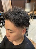 フェードツイストパーマ