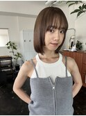 レイヤーカット　フェイスレイヤー　顔まわりカット