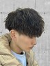 【men'sパーマ人気No.1】men'sカット＋ツイストorスパイラルパーマ ￥12000