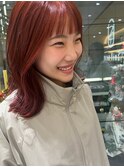 【大宅種乃】ブリーチなしダブルカラーで作るオレンジカラー