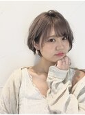 襟足スッキリショートボブ