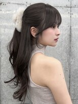 エヌアイ オモテサンドウ(ni omotesando) ☆盛れる顔まわりカット ハーフアップアレンジ☆