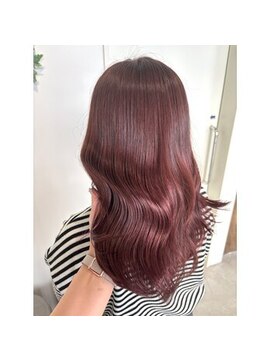 ルチア ヘア ステラ 京都店(Lucia hair stella) ピンクカラー/髪質改善ストレート/学割U24/京都/河原町/