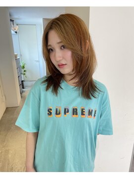 ニコフクオカヘアーメイク(NIKO Fukuoka Hair Make) 《NIKO》360度どこから見てもカワイイ★夏のデザインカラー