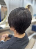 タイトなショートレイヤースタイル♪
