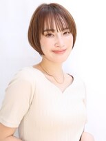 フラット 中山店(flat) シースルーバング丸みショート[中山駅]