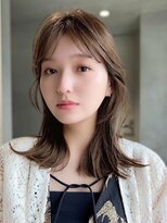 フォト 武蔵小杉(foto)&nbsp;大人ガーリー似合わせカットミディアムレイヤーカット武蔵小杉