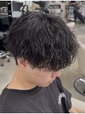熊本波巻きパーマ シャドウパーマ MEN'S HAIR
