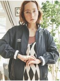 外国人くせ毛風パーマ