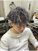 【TAKASHI】ツイスパ×ホワイトメッシュ
