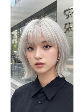 アフューズバイストゥー(Vfuse by StueW) ふんわり可愛いレイヤーボブ3/ブリーチ/ケアブリーチ/髪質改善