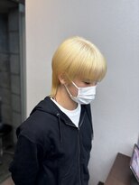 エミーバイモアムー(Emmie byMoremuu)&nbsp;【あいり】ハイトーン／メンズ/抜きっぱなしブロンド