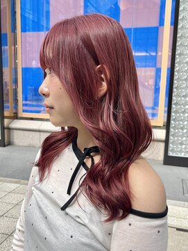 レイヤー×ピンクパープル