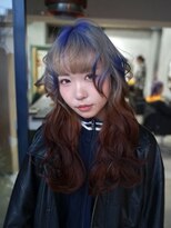 クペウヘイヴン(cope'u HAVEN)&nbsp;原宿/ウルフカット レイヤー デザインカラー ルーツカラー