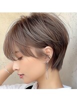 モンド ヘアクリエーション 下荒田店(monde hair creation)&nbsp;【monde】丸みショート×小顔カット×髪質改善