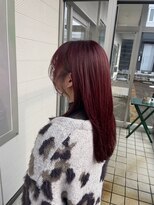 アメイジングヘアー 中沢店(AMAZING HAIR)&nbsp;チェリーレッド×インナーカラー