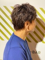 バーバーバー 四谷(BARBER-BAR)&nbsp;ビジネス爽やかマッシュツイストスパイラルパーマ