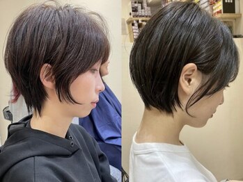 Lc hair design江坂店 ボブ/ショートカット/髪質改善/白髪ぼかし/カラーの写真/大人女性の髪のお悩みに合わせた施術をご提案―。丁寧な接客・施術で癒しの一時を。