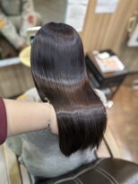 美容室ピュール&nbsp;オーガニックカラー/メロウグランジュ × ULTOWA treatment