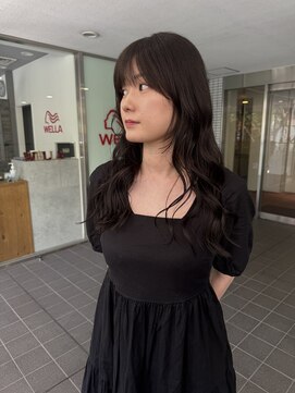 エマノン(EMANON) 福岡天神 ブリーチなしカラー 透明感カラー グレージュカラー