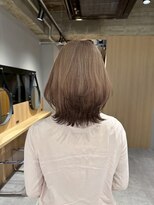 ジュベ(juve.) 大分ミディアムロング顔周りレイヤーカット髪質改善カラー