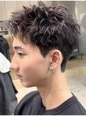 大分スパイキーショートツイストスパイラルパーマツイストパーマ