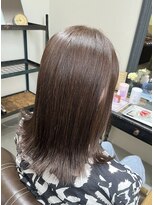 ヘアーデザイン ランプ(Hair design Lump) メテオカラー×透明感白髪染め
